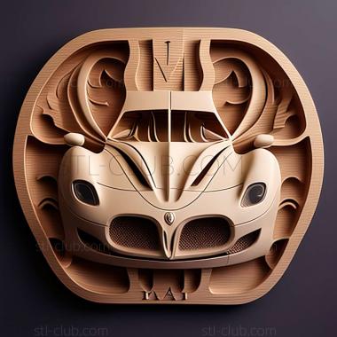 3D мадэль Maserati MC12 (STL)
